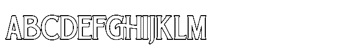 Rusther Outline FONT