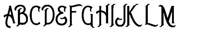 Rusther Regular Font UPPERCASE