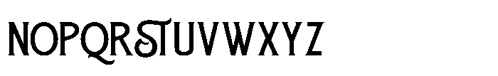 Rusther Regular Font LOWERCASE
