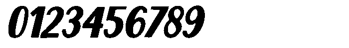 Rustic Changer Italic Font OTHER CHARS