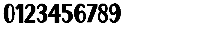 Rustic Changer Regular Font OTHER CHARS