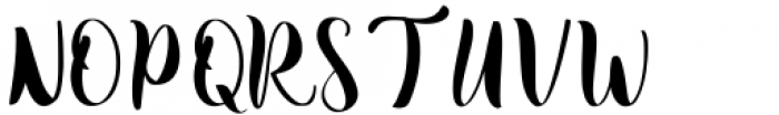 Rustic Regular Font UPPERCASE