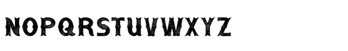 Rustic Rodeo Texture Font LOWERCASE