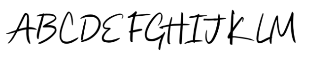 Rustic TC Script Light Font UPPERCASE