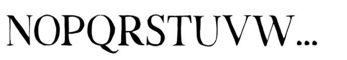 Rustic TC Solid Light Font UPPERCASE