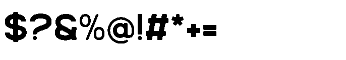 Rustic Wave Font OTHER CHARS