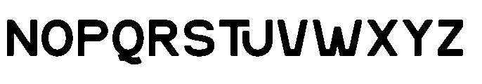 Rustic Wave Font UPPERCASE