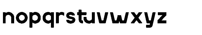 Rustic Wave Font LOWERCASE