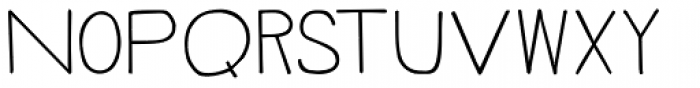 Rustick Bold Font LOWERCASE