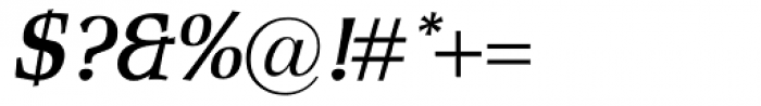 Rustika Bold Italic Font OTHER CHARS