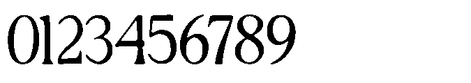 Rustique Serif Regular Font OTHER CHARS
