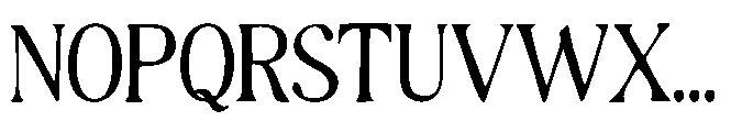 Rustique Serif Regular Font UPPERCASE