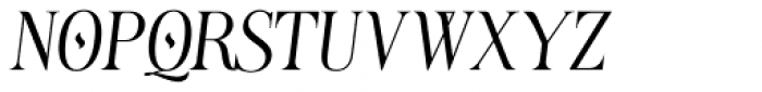 Rustler Barter® Slanted Oblique Font LOWERCASE