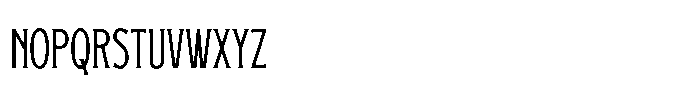 Rustvale Thin Regular Font LOWERCASE