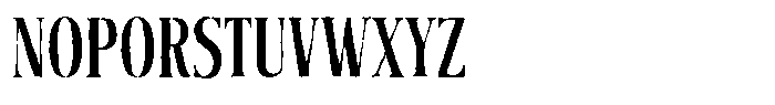 Rusty Court Serif Font UPPERCASE