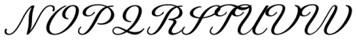 Rusulica Script Font UPPERCASE