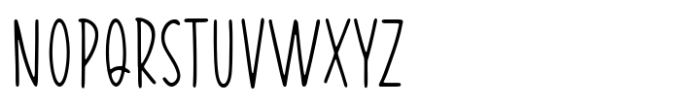 Rusville Font LOWERCASE