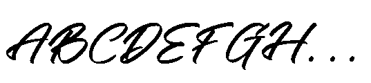 Ruthype Kongesti Regular Font UPPERCASE