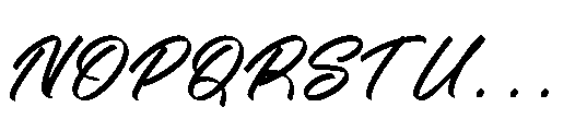 Ruthype Kongesti Regular Font UPPERCASE