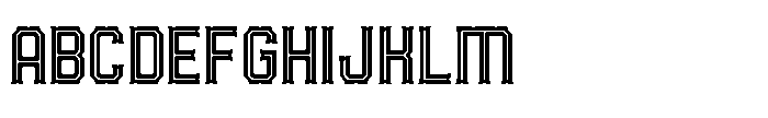 Ruxburn RUXBURN Regular Font UPPERCASE