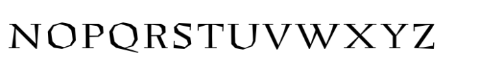 Ruzena Antikva SC Font LOWERCASE