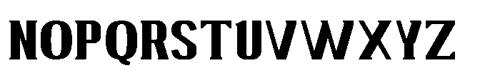 Ruzzino Bold Font UPPERCASE