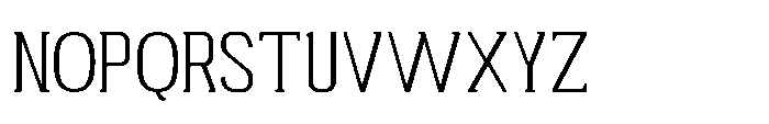 Ruzzino Light Font UPPERCASE