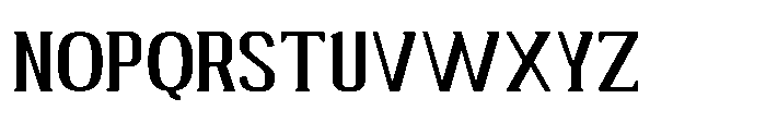 Ruzzino Medium Font UPPERCASE