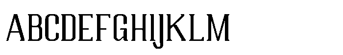 Ruzzino Regular Font UPPERCASE