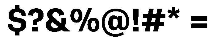 Runda Bold Instance Font OTHER CHARS
