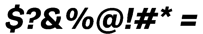 Runda BoldItalic Aa77aecc Font OTHER CHARS