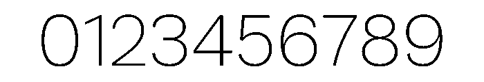 Runda ExtraLight Instance Font OTHER CHARS