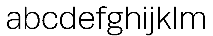 Runda Light Instance FONT