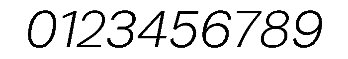 Runda LightItalic Instance Font OTHER CHARS