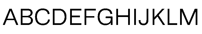 Runda Normal Instance Font UPPERCASE