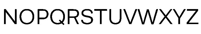 Runda Normal Instance Font UPPERCASE