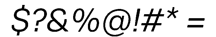 Runda NormalItalic Ad4fba7b Font OTHER CHARS