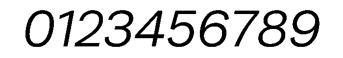 Runda NormalItalic Instance Font OTHER CHARS