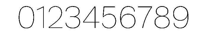 Runda Thin Instance Font OTHER CHARS