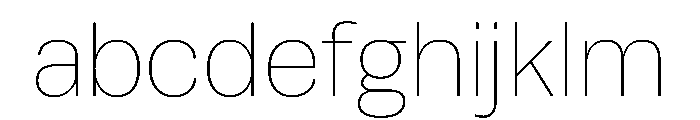 Runda Thin Instance FONT