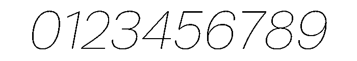 Runda ThinItalic Instance Font OTHER CHARS