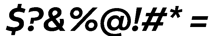 Rupert BoldItalic Font OTHER CHARS