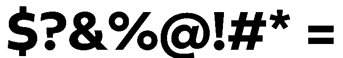 Rupert ExtraBold Font OTHER CHARS