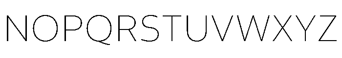 Rupert Thin Font UPPERCASE