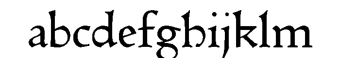 Rusch R Bizarre ProtoRoman103R FONT