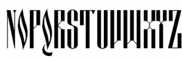 Russia Bold Font LOWERCASE