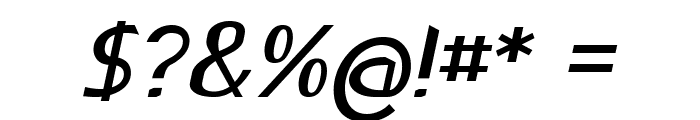 Rugrat-BoldItalic Font OTHER CHARS