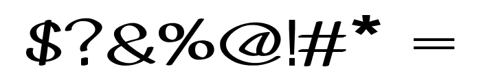 Rumia-ExtraexpandedBold Font OTHER CHARS