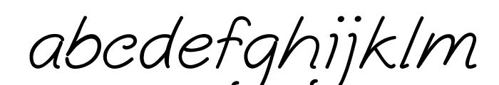 Runon Font LOWERCASE