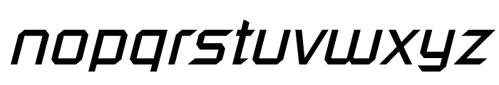 RussellSquareStd-Oblique Font LOWERCASE